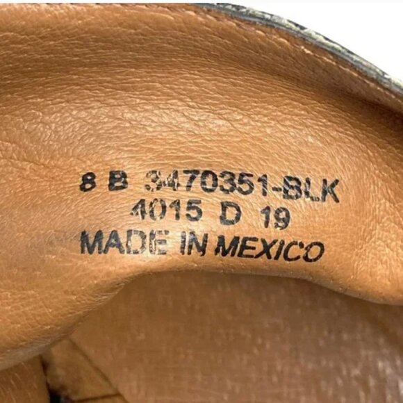 Frye Alton Chelsea Black Leather Zip Ankle Boots - Size 8 - Picture 9 of 9